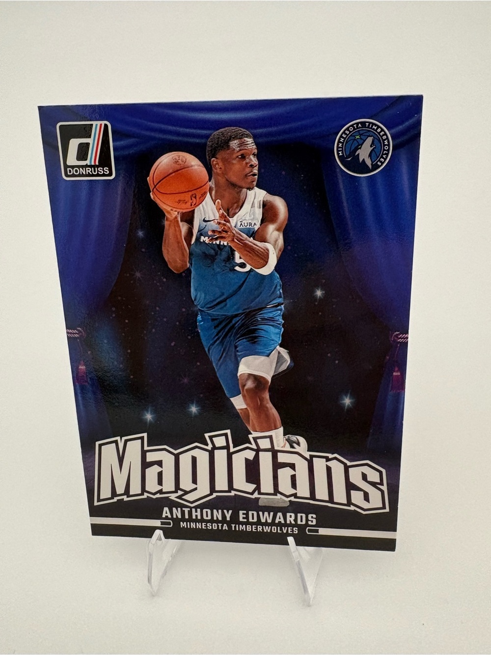 Anthony Edwards Timberwolves 4-Card Lot 🔥 Rookie & Inserts 🔥 Topps / Panini - Picture 4 of 9